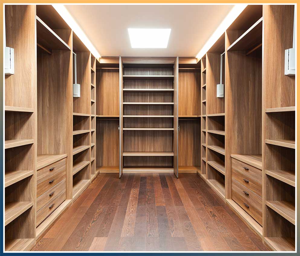 walk-in wardrobes